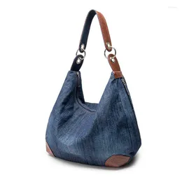 Blue Denim blue sparkly clutch bag - High Quality Luxury Handbag for Casual Shoulder or Crossbody Wear