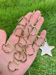 Hoop Earrings 3 Pairs Fashion Rattan For Women Trendy Round Gold Earring 2022 Brincos Female Jewellery Pendientes Mujer