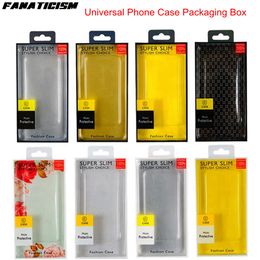 Phone Cases PVC Blister Retail Packaging Box For Iphone 15 14 13 12 11 Pro Max XR XS 7 8 Plus Samsung Galaxy S23 S22 S21 S20 S10e S10 S9 S8 Note 20 10 Cover Package Box