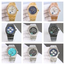 26574ST Montre de luxe 41mm 5134 automatic mechanical movement steel case Phases of the moon luxury watch mens watches Wristwatches waterproof