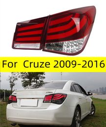 Car Taillights for Cruze 20 09-20 16 Cruze Sedan LED DRL Signal Brake Reverse Parking Lights Auto Accessories