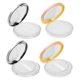 Storage Bottles Portable Loose Powder Compact Container With Mirror Empty Reusable 5g Case