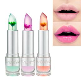 Lip Gloss 1PC Temperature Change Colour Jelly Lipstick Women Girls Long Lasting Nutritious Crystal Makeup