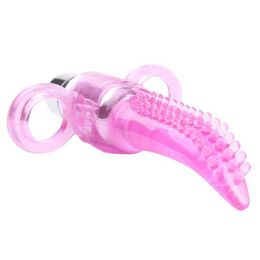 Sex toys masager Oral Licking Clitoris Stimulator Finger Tongue Vibrator Products for Women Toy G Spot Massager Thorny Vibrating Toys CMLE HG3A