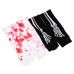 Women Socks Stocking Halloween Theme Costume Accessories Skull Skeleton Stocks Party Supplies