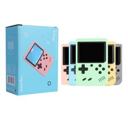 500 Portable Game Players Handheld Mini Retro Video Consoles Games Box Plus 2.4 Inch Macaron Coloured Screen For Kids Gift Than SUP PXP3 PVP