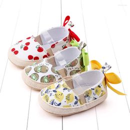 First Walkers 2022 Baby Shoes Girl Soft Comfortable Bottom Non-slip Fashion Bow Crib