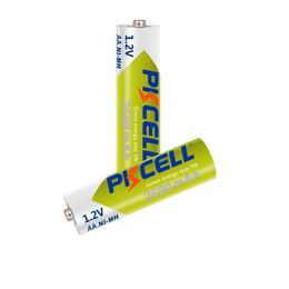 PKCELL 14500 Battery 2600mah 1.2V Standard Voltage NiMH Rechargeable Battery Cell Recycle Charge 1000 Times
