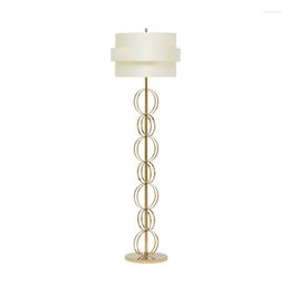 Floor Lamps Post-modern Rings Lamp Simple Luxury Metal For Bedroom Living Room Decor Nordic Decoration Home Stand