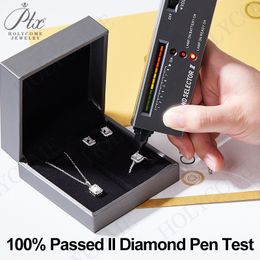 Emerald Cut Halo Earring Hip Hop Jewelry Iced Out VVS Diamond Moissanite White Gold Plated 925 Sterling Silver Stud Earrings For Men Women From Holycome128, &Price; | DHgate.Com - Image 5