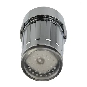 Banyo Lavabo muslukları LED musluk musluk ışığı 1pcs adaptör kümesi ile harici iş parçacığı