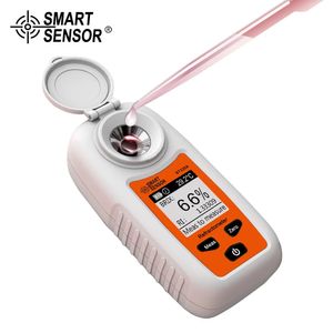 Digital Brix Meter Professional Refractometer Fruit Juice Beverage Wine Beer Alcohol Sugar Content Measuring Instrument 0-35% 231229