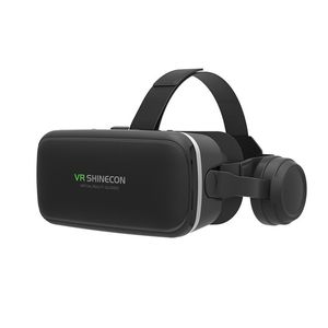 VR -glasögon 3D Virtual Reality G04E Game Console Headset Mobiltelefon Stereo Movie Digital Helmet Support Android iOS System Dropshipping