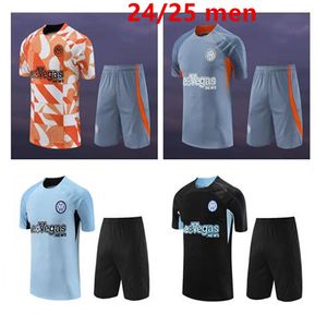 24/25 inter TRAININGSANZUG Chandal Futbol Fußball MILANO Trainingsanzug 23 24 Milans Camiseta DE FOOT Kurzarm-Sportsweatshirt