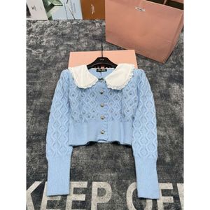 Women's Knits & Tees Mm Home Autumn/winter French Sweet Style Doll Neck Knitted Top Academy Fashion Versatile Short