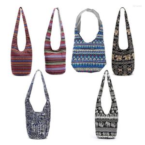 Shopping Bags THINKTHENDO Very Women Hippie Shoulder Fringe Large Purses Ethnic Tote Handbag Travel Bag