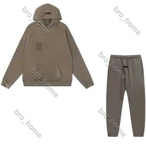 Ess hoodies essentialshoodie småbarn baby barn tröja träning designer kläder set barn pojkar flickor kläder bomull spädbarn jumpsuits kläder set p12e