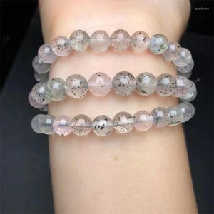 Link Bracelets Natural Colored Mica Quartz Bracelet Crystal Reiki Healing High Quality Gemstone Fashion Jewelry For Birthday Gift 1pcs