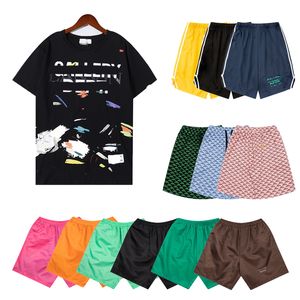 Men Designer Side Tied Domens Black Sports Shorts Ładne koszulka jogging szczupa hip-hop brytyjskie krótkie ubrania Szybkie suche ciasne szorty