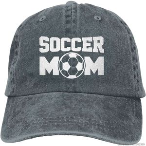 Vintage Baseball Cap Soccer Mom Denim Hats Adjustable Trucker Hats Dad Cap