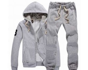 2023 Nya herresportkläder Track Suit Sportsman Sweatshirt och joggar Sätt byxor Big Horse Polo Hombre Pullover Hoodie Trouser Fashion Trend 9912ESS