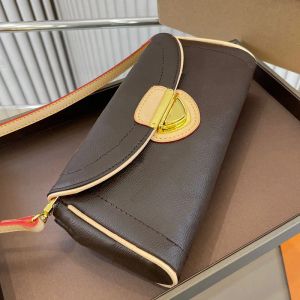 Ünlü marka kadın çantalar tasarımcı altın kalkan el çantası lüksleri omuz cüzdanları klasik kahverengi çiçek crossbody messenger el çantası