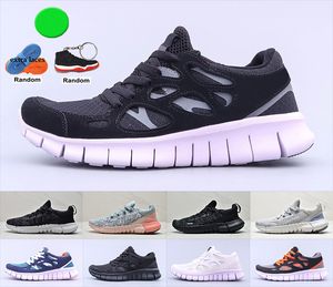 Free Run 2 Mens Running Scarpe Allenatori 5 Fn Triple Black White Red Racer Women Sports Sneakers Photo a piedi nudi Photo Blu Orange adulto Zapatos