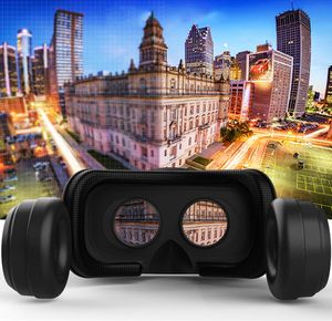 Occhiali VR realtà virtuale 3D G04E Console di gioco auricolare telefono cellulare film stereo supporto casco digitale sistema Android IOS Dropshipping