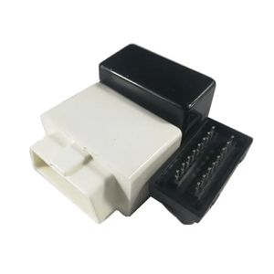 Automotive OBD2 16-pin male connector miniOBDII plug truck diagnostic connector mini 33MM housing