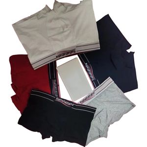 Roupa íntima masculina designer de roupa íntima masculina Boxer shorts de algodão orgânico Modal Sexy Gay boxers masculinos respirável nova malha roupa íntima masculina Múltiplas coleções 3 peças / caixa