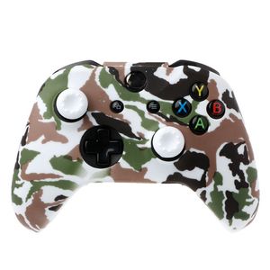 Capa para controle de jogo Xbox One Capa de proteção para joysticks de gamepad capa de silicone camuflada para controladores Xbox One/XS 11 cores em estoque