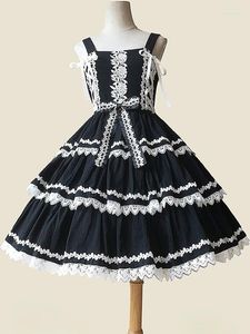 Casual Dresses Sweet Layered Lolita Party Dress Classic Three-Stage Cake Tree JSK av Infanta