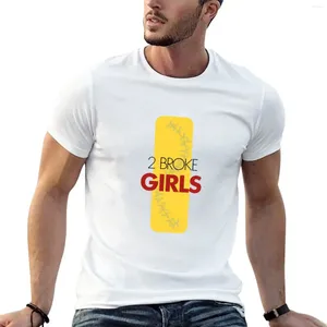 Magliette da uomo 2 Broke Girls T-shirt Maglietta con grafica pesante