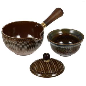 TeAware Setleri Otomatik Çaydan Taşınabilir Soba Toplantı Odası Maker Servis Aracı Isıya Dayanıklı Su Isıtıcısı Porselen Ahşap Ev Ücreti Seyahat Seyahat