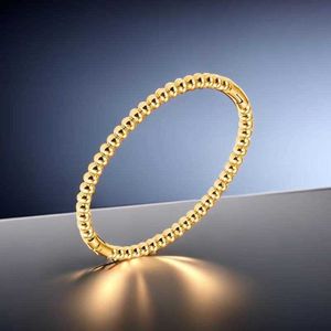 Projektant Bransoleta Bransoletka Moda Luksusowe biżuterii Oryginalna Trendia Trendy 18 -Kot Gold Diamond For Women Men Paznokcie Bracelets Srebrna Bransoletka biżuterii Ehaw