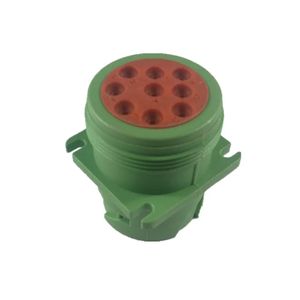 Deutsch Connector HD10-9-1939p-P080 9-Pin Socket Green Head J1939防水Deutschプラグ