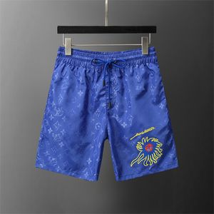 Neue Herren-Designer-Sommershorts für den Fall von Wasser, schnell trocknende, modische, bedruckte Kordelzug-Shorts, entspannte Luxus-Jogginghose