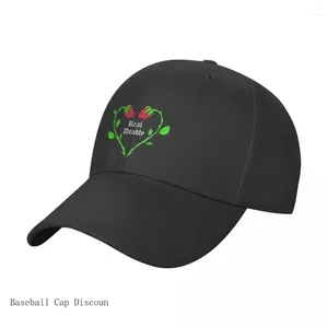 Ball Caps Real Deadly Rose Design Cap Baseball Anime Hat For Girls Men's