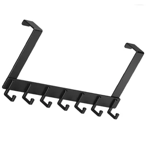 Hooks Space Aluminum Home Storage And Finishing Door With 7 Behind Coat Hanger For Over The Hangers Clothes Back Of Hanging