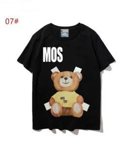 Moschino Sunmmer Womens Mens Designers T Shirts Tshirts Fashion Letter Printing Short Sleeve Lady Tees Luxurys Casual Clothes Tops T-shirts Clothing 973