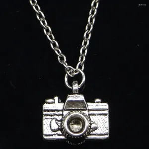 Chains 20pcs Fashion Necklace 15x14mm Camera Pendants Short Long Women Men Colar Gift Jewelry Choker