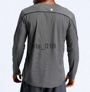 LL Yoga Outfit Uomo Ciclismo T-shirt a maniche lunghe Autunno Traspirante Quick Dry Anti-swear Sport Top Bicicletta Bici T 564