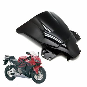 MOTORCYCLE CLEAR Black Double Bubble vindrutan Vindrutan ABS för Honda CBR250R 2011-2013