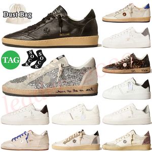 Original Ball Star Purestar Casual Shoe Luxury Designer Women Vintage Suede Crackle Leather Skateboard Trainers Basketball Never Stop Dreaming Platform Sneakers