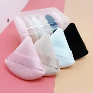 Makeup Sponges Velvet Powder Triangle Puff For Eyes Mace Contouring Shadow Seal Cosmetic Foundation Tool Cosmeticos