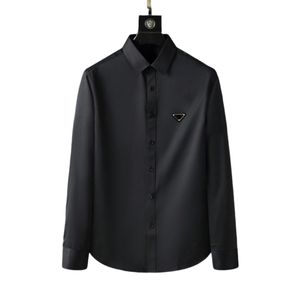 2024 luxury designer Mens Dress Shirts fashion casual business social jacket and cocktail shirt brand Spring Autumn slimming the most fashionable coat