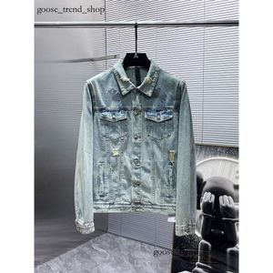 Ünlü erkek denim ceket erkek kadınlar giysi tasarımcısı gündelik jean ceket siyah mavi artı beden m-5xl moda ince bombacı ceketler kovboy giymek