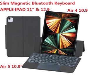 Magnetyczne dla Apple iPad Pro 11 129 2022 10. generacji A2757 AIR 4 AIR 5 109 Case Slim Bluetooth Keyboard Protect Protect