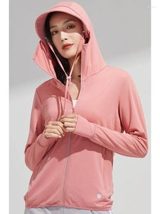 Women's Jackets Summer UPF 50 UV Sun Protection Skin Coats Women Ultra-Light Sportswear Hooded Outwear Men Windbreaker Casual Beach