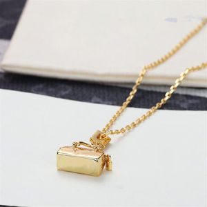 2021 Bohemian Necklace with Pendant For Birthday Friendship Jewelry Mothers Day Gift Bag pendant necklace lock head chain291K